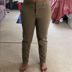 GAP Green Khaki Pants